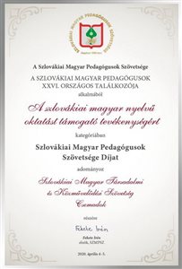 csemadok dij