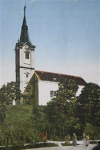 templom kerites nelkul kolorizalt