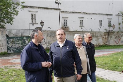 Puss Sándor atya - mint ideiglenes idegenvezető