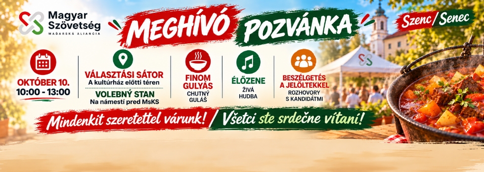 Választási gulyásfőzés - Magyar Szövetség