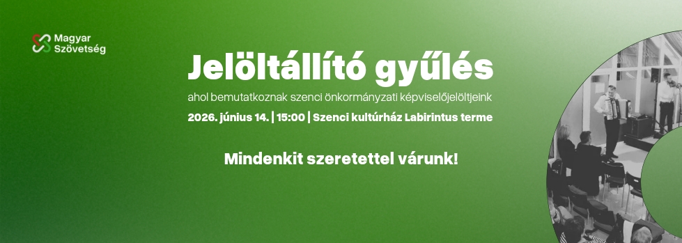 A Magyar Szövetség szenci jelöltjeinek bemutatkozása