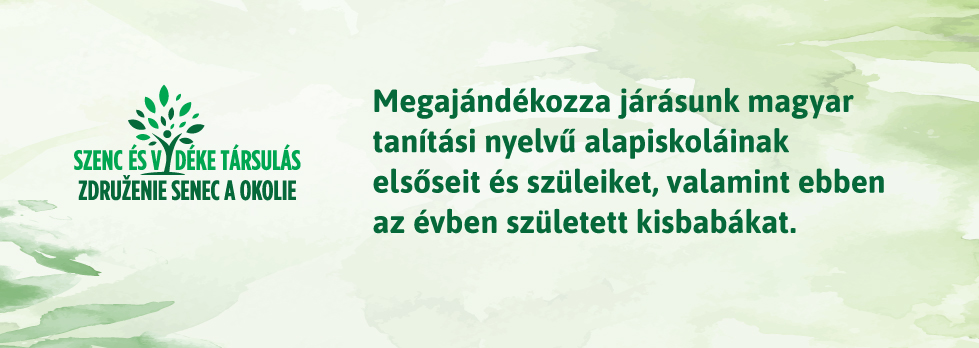 Szenc- és Vidéke Társulás: Kiselsőseink és szüleik megajándékozása
