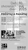 Samaria Kletzmer Band koncert a zsinagógában